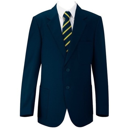 Woollen Plain Ready Made Uniform Blazer